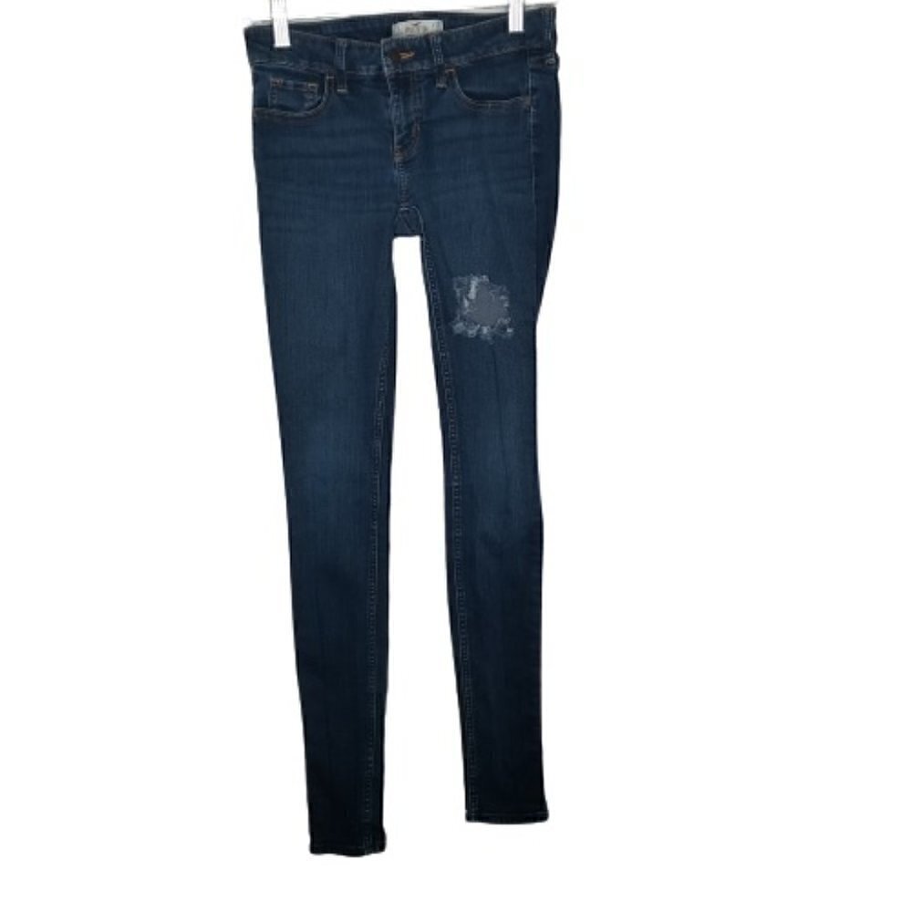 Hollister Skinny Ripped Busted Leg 1 Long 25 Waist